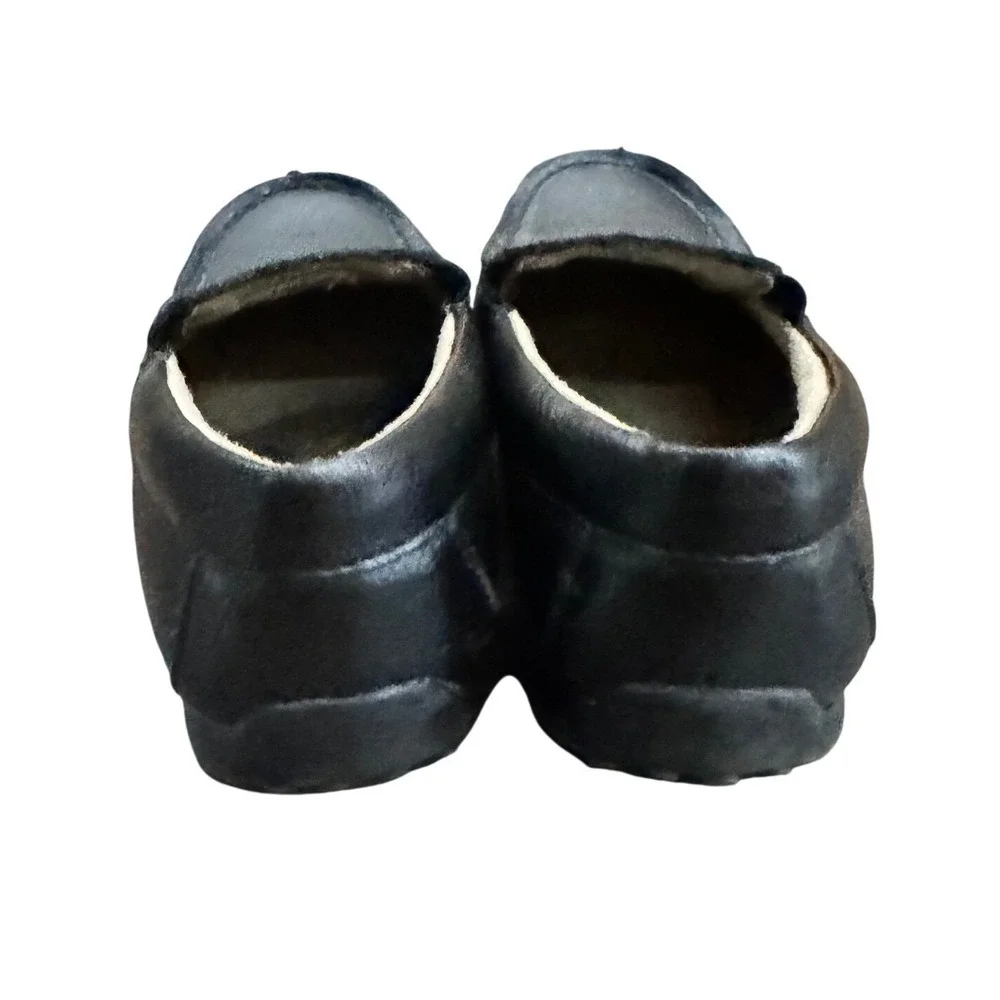 The Children's Place Dark Brown Slip On Loafers Kids Size 11 Comfort Shoes‎